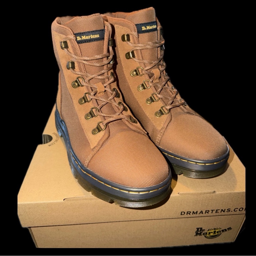 Dr. Martens Women’s Brown Lace-Up Boots